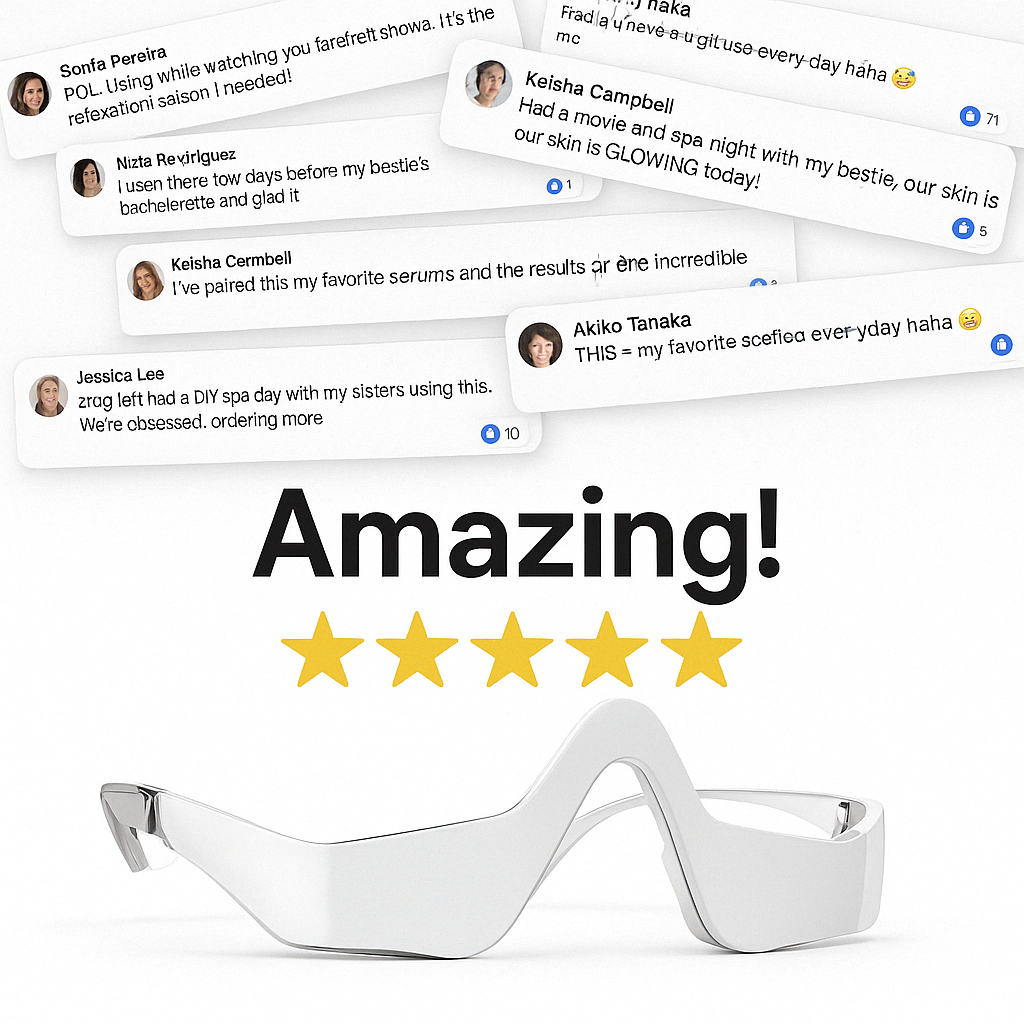 TAVILO™ THERAPY UNDER-EYE GLASSES