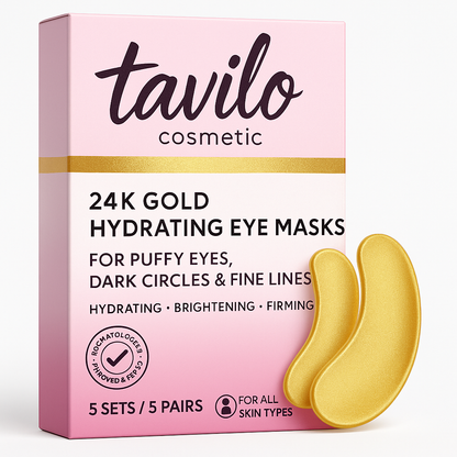 Tavilo™ 24K Under Eye Patches | (5 Sets)